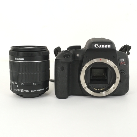 Canon kiss x8i 18-55mm 3.5-5.6 カメラ 標準レンズキット ジャンク Y6172193_画像1