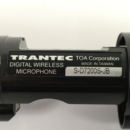 TOA TRANTEC S-D7200S-JB デジタル ワイヤレス マイク TOA TRANTEC S-D7200S-JB デジタル ワイヤレス マイク