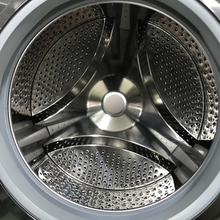 SHARP ES-S7F-WL ドラム式 洗濯乾燥機 2021年製 左開き 7kg 家電 シャープ 中古 楽直 Y6198680_画像6