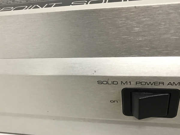 COUNTERPOINT カウンターポイント SOLID-M1 パワーアンプ 音響機器 中古 F6082101_画像6