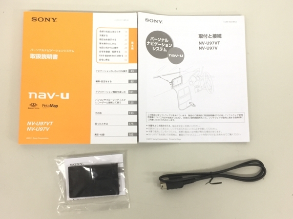 SONY ソニー NV-U97V nav-u ポータブル カーナビ 7型ワイド 中古 K6114270_画像3