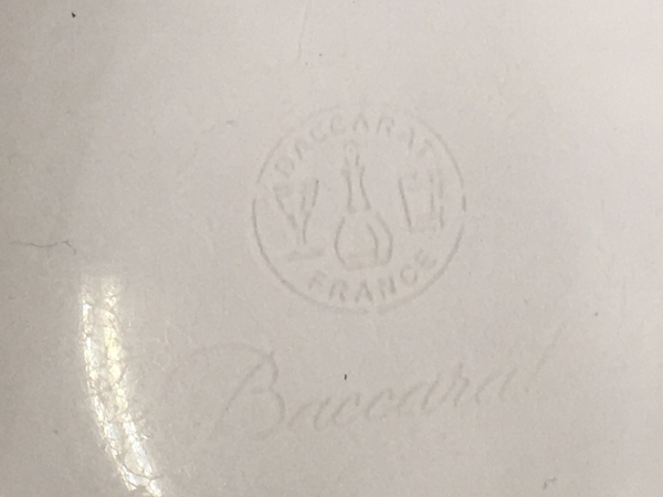 Baccarat ロックグラス ブランド食器 中古 T6176301_画像6