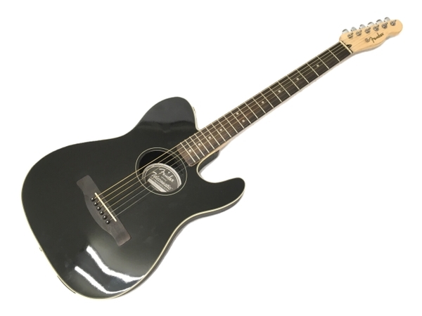 FENDER ACO FA TELECOUSTIC BLK フェンダー テレキャスシェイプ エレアコ 中古 W6169767_画像1