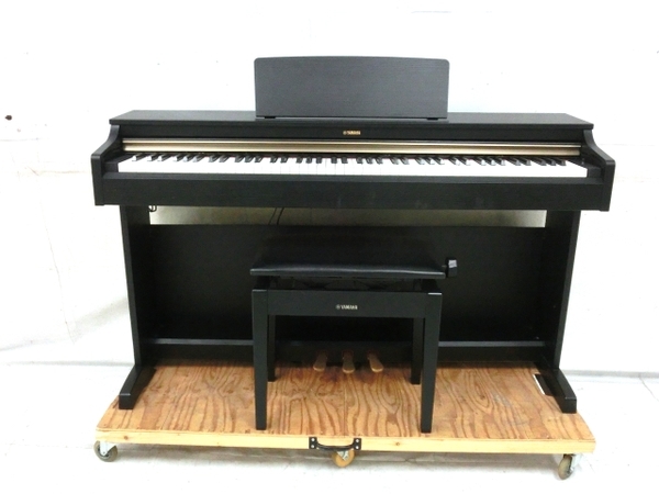 【引取限定】YAMAHA ヤマハ YDP-162B 電子ピアノ 鍵盤 楽器 88鍵 椅子付 中古 直 M6188679_画像1