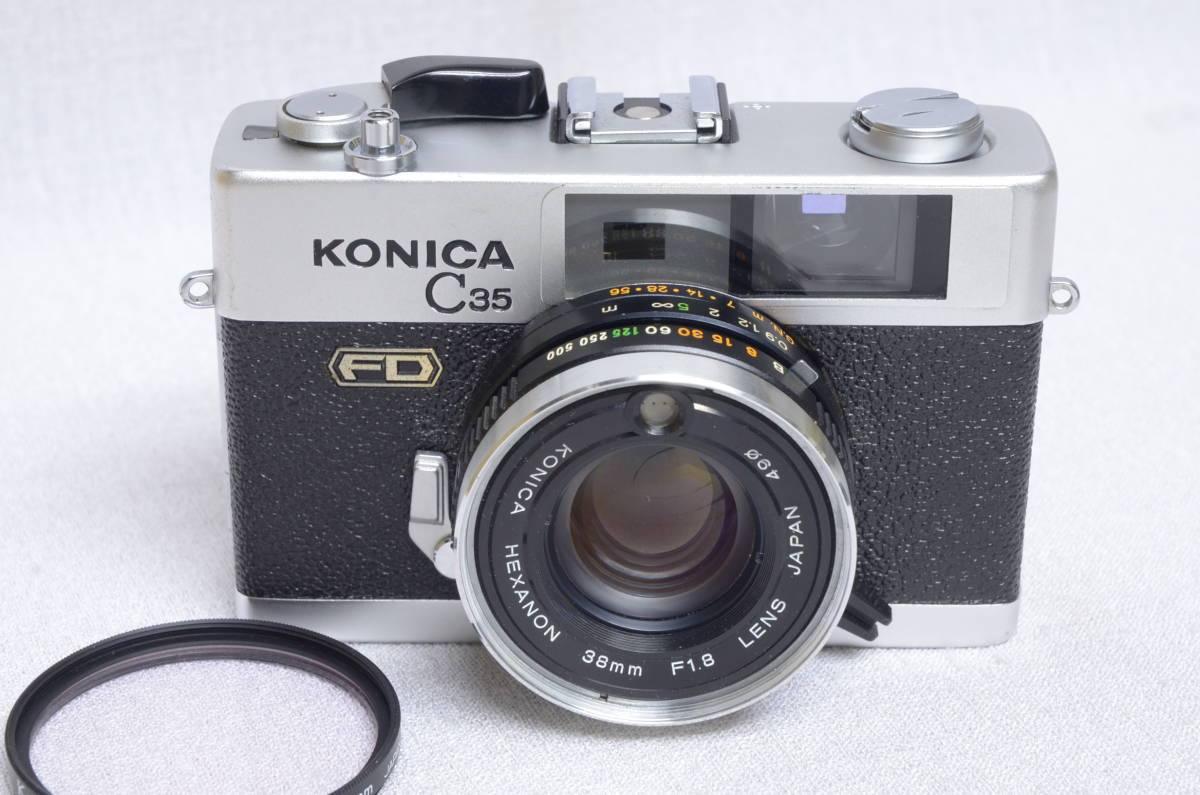 熱い販売 【整備品】KONICA C35 コニカ FD - フィルムカメラ
