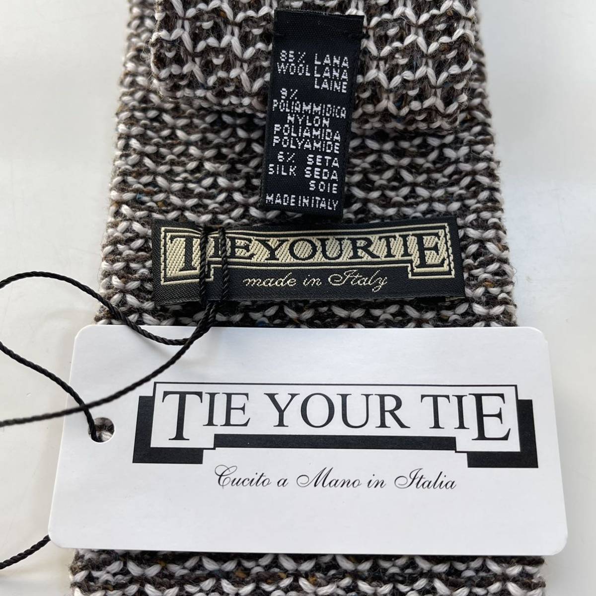 【激安アウトレット!】 TIE 新品 未使用 タグ付き トリコット Tricot ニットタイ ブラウンニットネクタイ TIE【タイユアタイ】 YOUR ネクタイ一般 【激安アウトレット!】 TIE 新品 未使用 タグ付き トリコット Tricot ニットタイ ブラウンニットネクタイ TIE【タイユアタイ】 YOUR ネクタイ一般