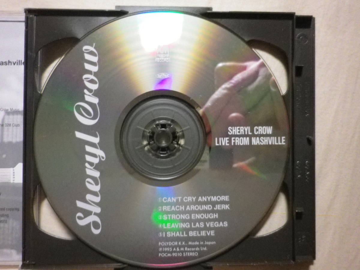 2枚組仕様 『Sheryl Crow/Tuesday Night Music Club(1995)』(1995年発売,POCM-9009/10,1st,国内盤,歌詞対訳付,ライブ音源収録)_画像4