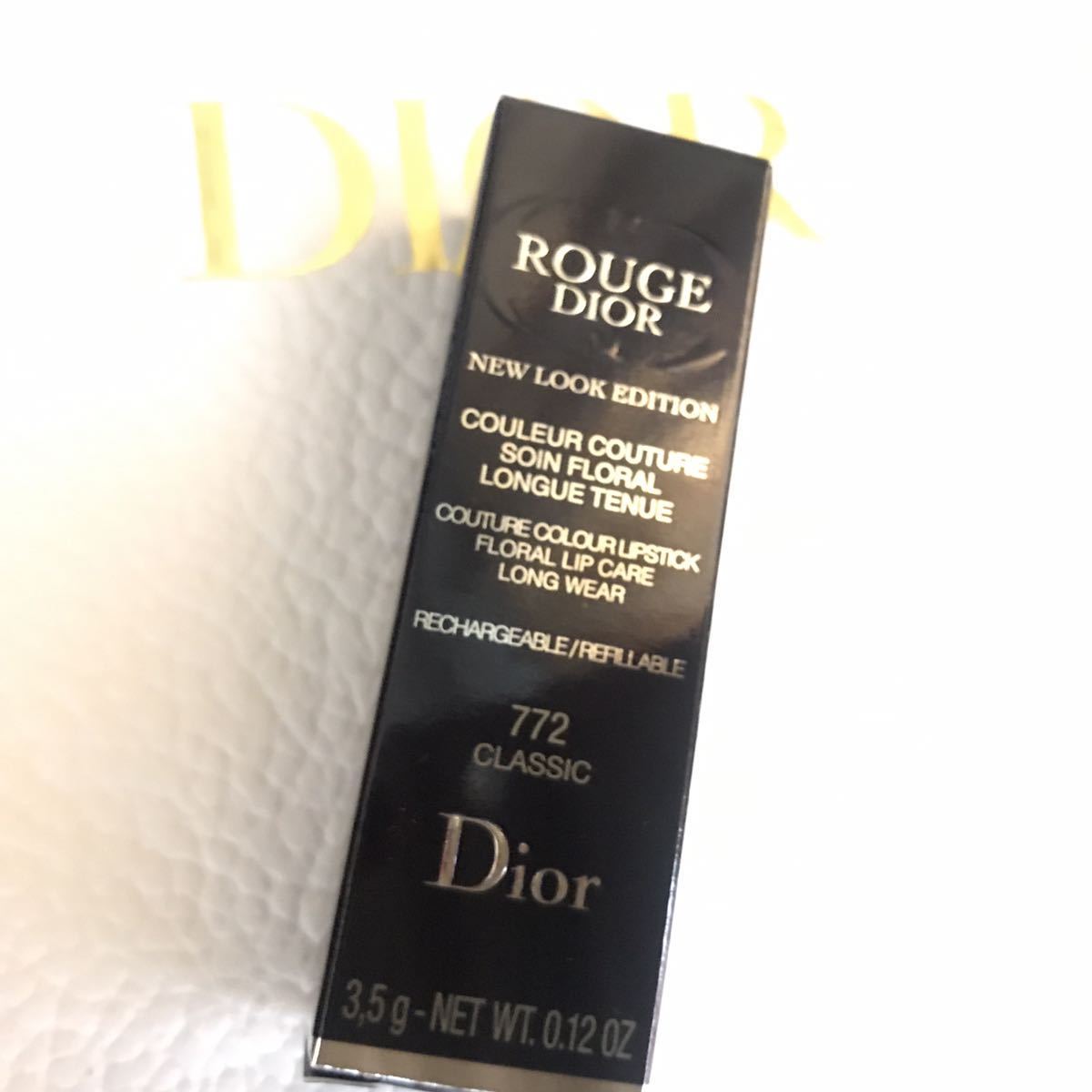 DIOR rouge Dior lip 772 Classic mat new goods unused wrapping BOX attaching 