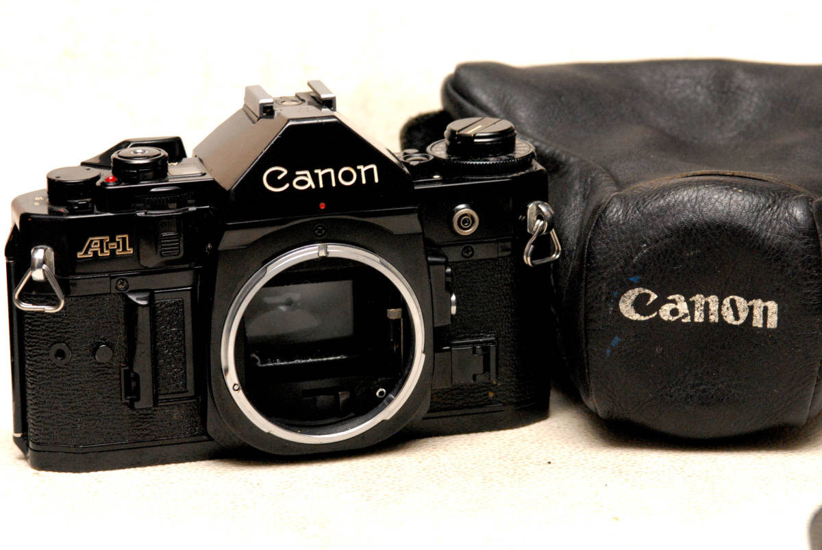Canon キャノン 昔の高級一眼レフカメラ A-1ボディ 希少品 _画像1