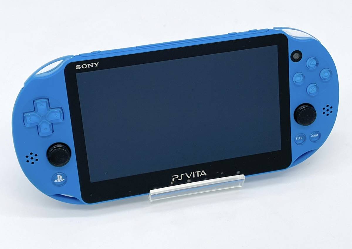 ☆未使用品☆極美品VitaPCH-2000ZA23アクア・ブルー生産終了①