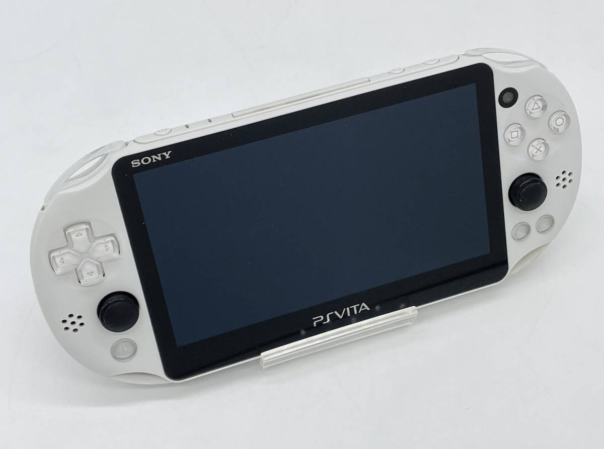 PlayStation Vita Wi-Fiモデル グレイシャー・ホワイト(PCH-2000ZA22)【美品】