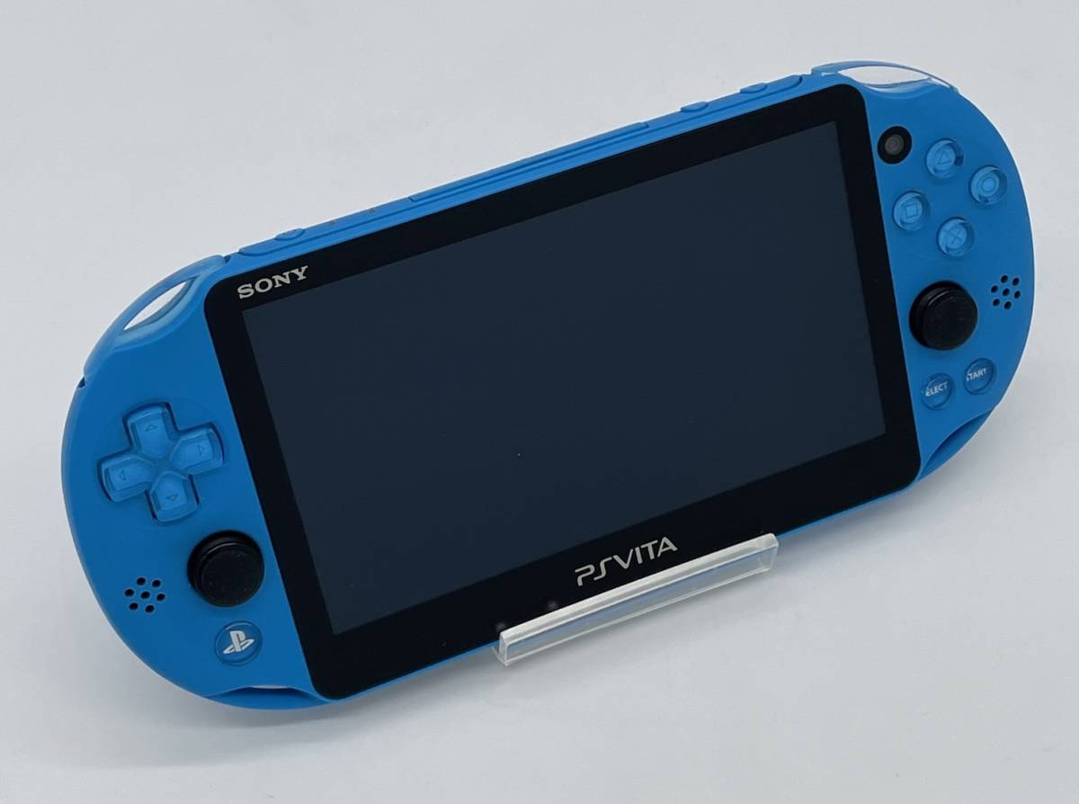 PlayStation Vita アクア・ブルー(2000ZA23)【極美品】