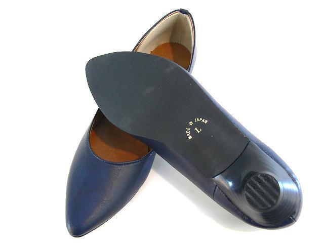 42lk бесплатная доставка по всей стране туфли-лодочки женский low каблук боль . нет .... сделано в Японии гладкий свадьба едет туфли-лодочки ( темно-синий )