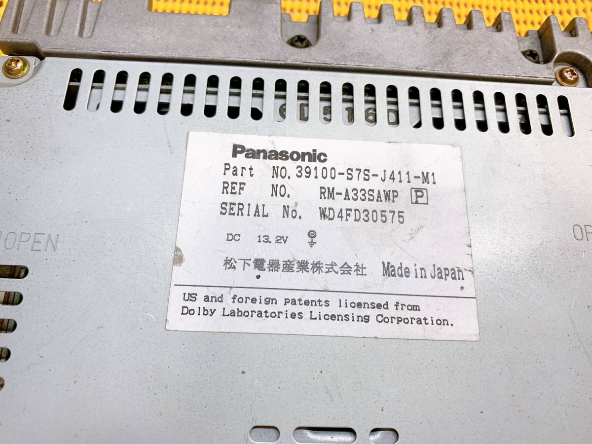  стоимость доставки 520 иен! ценный Panasonic RM-A33SAWP MD CD плеер 