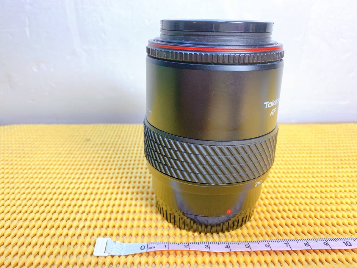 送料520円！ 貴重 Tokina トキナ TO FIT MINOLTA ミノルタ カメラ レンズ 70-210 1:4-5.6 オートフォーカス_画像4