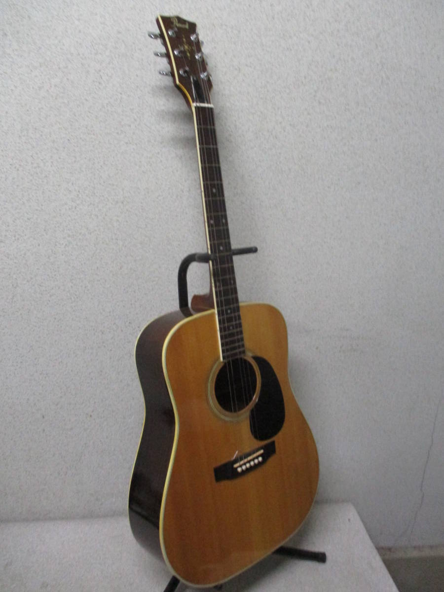 Pearl folk MADE BY HAYASHI アコースティックギター Yahoo!オークション - PEARL GUITAR パール FOLK MADE BY