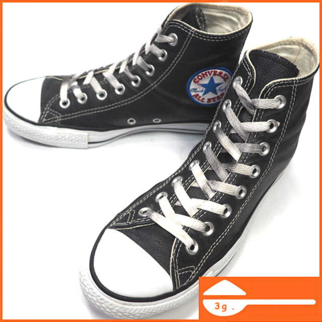 Yahoo!オークション   即決CONVERSE.0cm レザーハイカットスニ