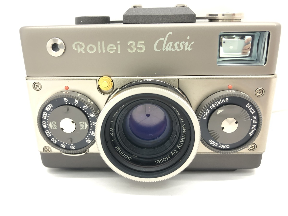 Rollei 35 classic /Sonnar 1:2.8 F=40mm HFT フィルムカメラ