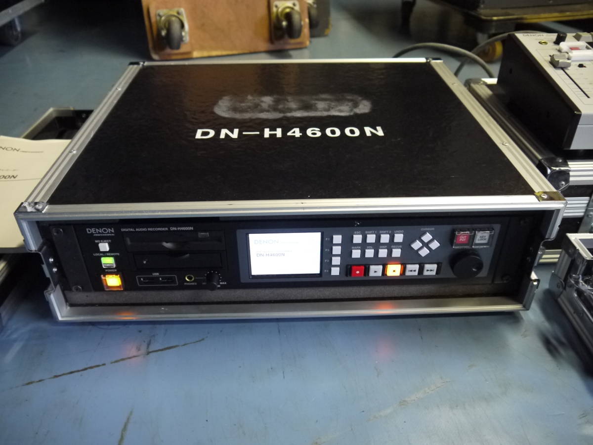 業務用　放送用　デジタルレコーダー　DENON　DN-H4600N+Quick Starter　BU5601N　セット_画像2