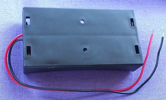 電池ボックス　リチウムイオン18650電池　２本用　（長さ69mmまで使用可能）_画像2