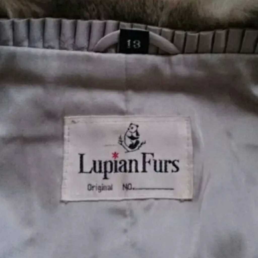 Lupian fursリスの毛皮コート アンティーク ヴィンテージ 昭和レトロ バブル_画像4