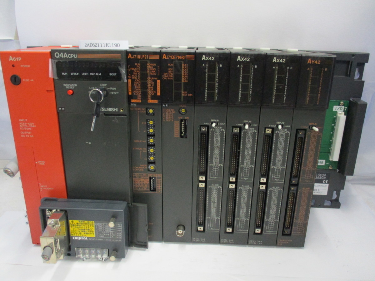 MITSUBISHI CPUユニット A61P Q4ACPU AJ71QLP21 AJ71QE71N-B2 AX42