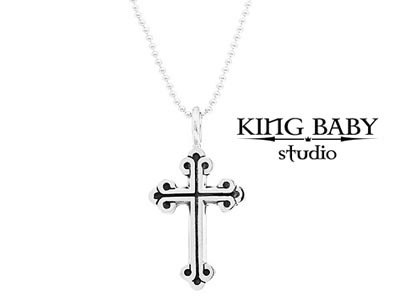 KING BABY クロス ネックレス シルバー925 キングベイビー 十字架