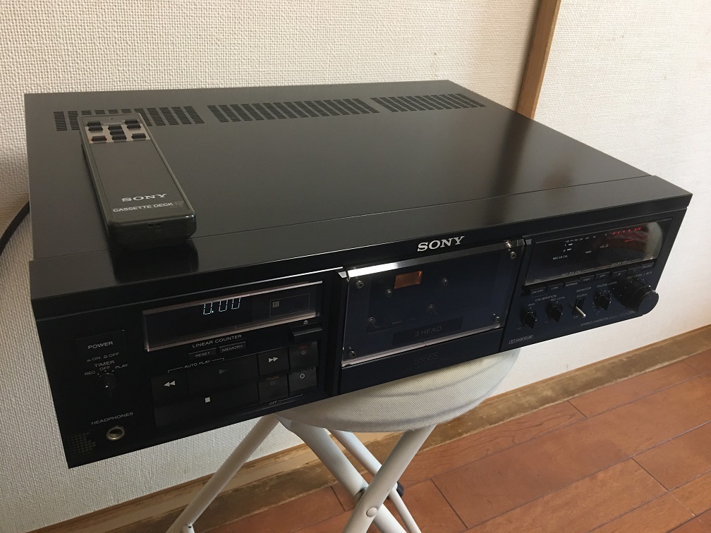 SONY ソニー カセットデッキ TC-K555ESX 動作品 - オーディオ機器