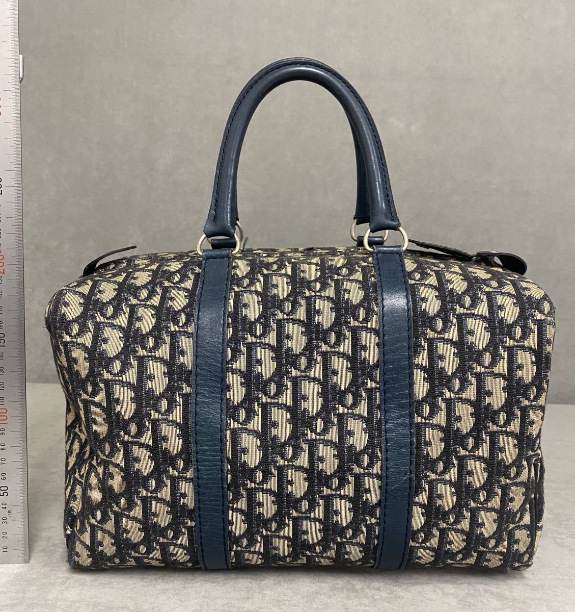 Christian Dior】クリスチャンディオール トロッター ミニボストン