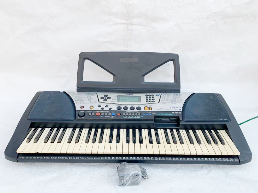 YAMAHA ヤマハ ポータトーン PSR-340 電子ピアノ キーボード 現状品