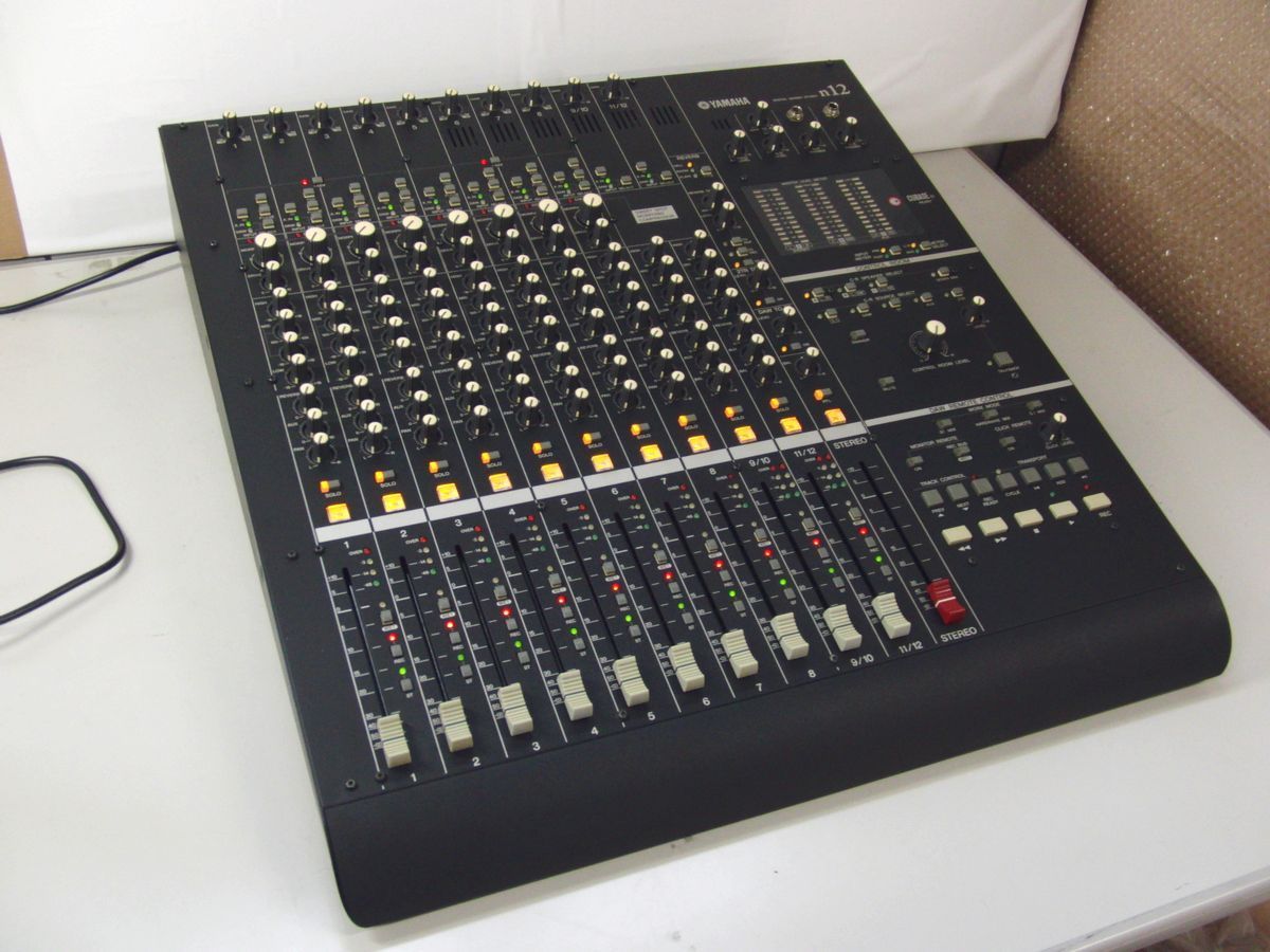 YAMAHA n12 12ch デジタルミキシングスタジオ【/動作品】*316188