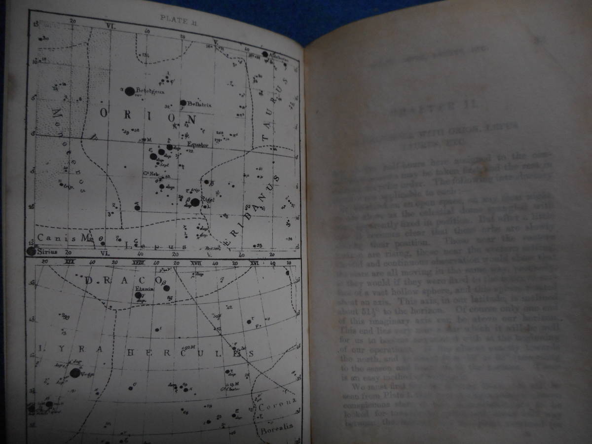 アンティーク、天文暦学書、星図、天体観測1868年『天体望遠鏡での30分』星座早見盤、宇宙、Astronomy, Star map, Planisphere, Star chart - 天文、宇宙 アンティーク、天文暦学書、星図、天体観測1868年『天体望遠鏡での30分』星座早見盤、宇宙、Astronomy, Star map, Planisphere, Star chart - 天文、宇宙