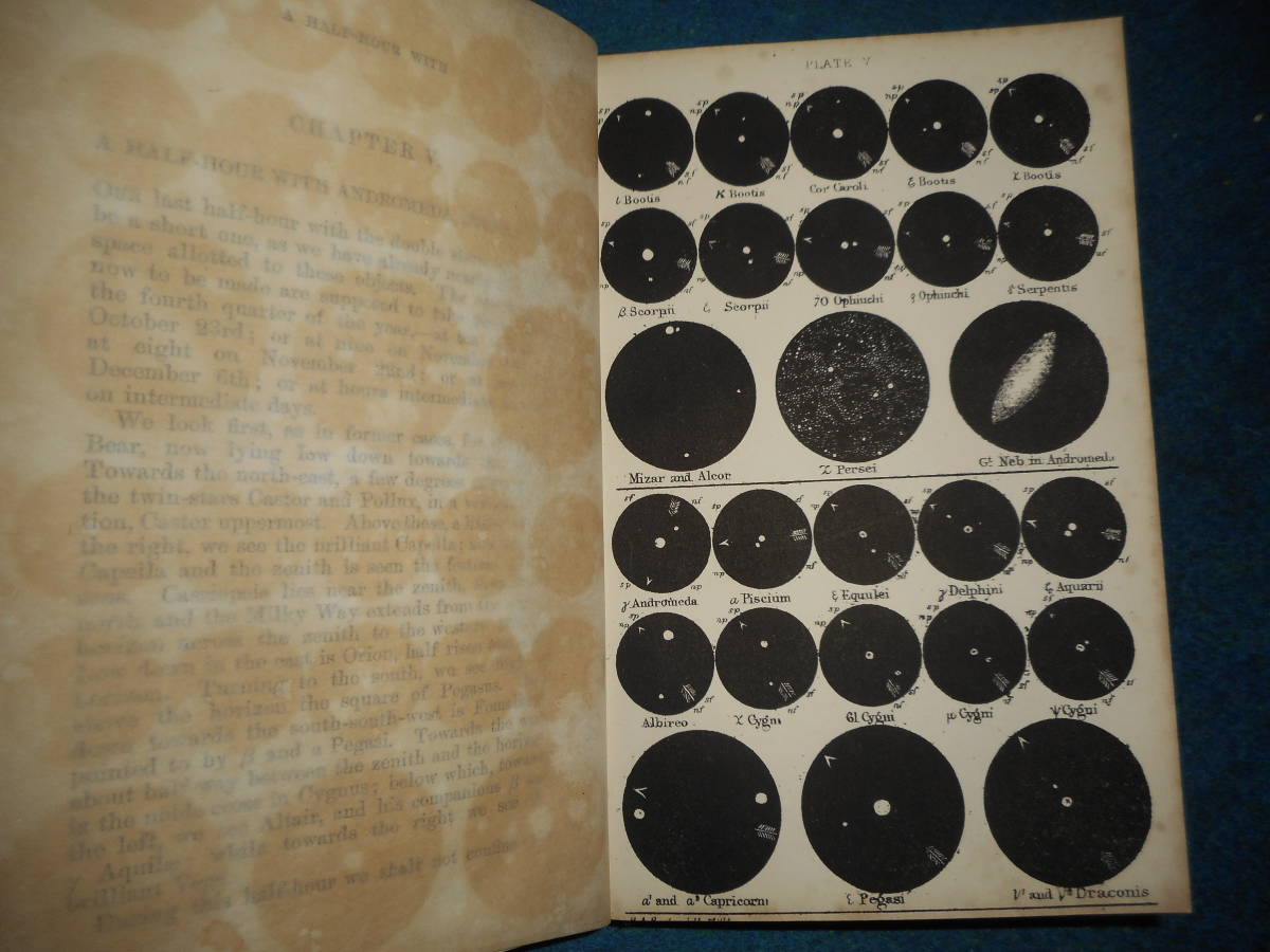 アンティーク、天文暦学書、星図、天体観測1868年『天体望遠鏡での30分』星座早見盤、宇宙、Astronomy, Star map, Planisphere, Star chart 商品細節| Yahoo! JAPAN Auction | One Map by アンティーク、天文暦学書、星図、天体観測1868年『天体望遠鏡での30分』星座早見盤、宇宙、Astronomy, Star map, Planisphere, Star chart 商品細節| Yahoo! JAPAN Auction | One Map by