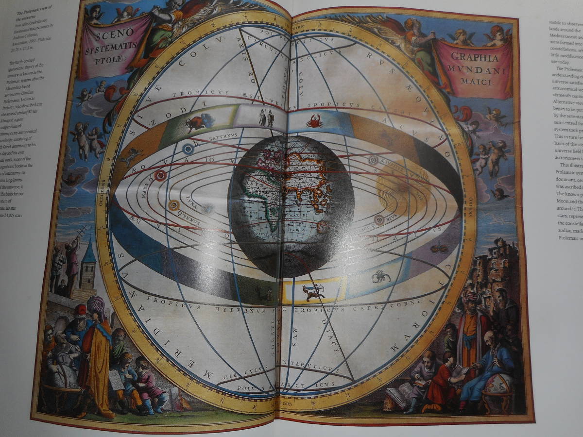 即決アンティーク天球図、天文暦学書、Astronomy星座早見盤、天体観測1991年『天文図・星座図絵』 Star map, Planisphere, Celestial atlas_画像3