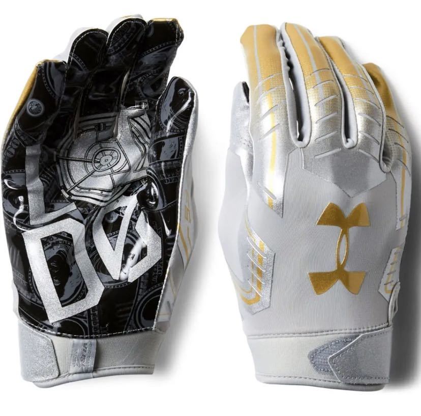 Under Armour UA F6 Mens Limited Edition Lock Down Football Gloves XL 