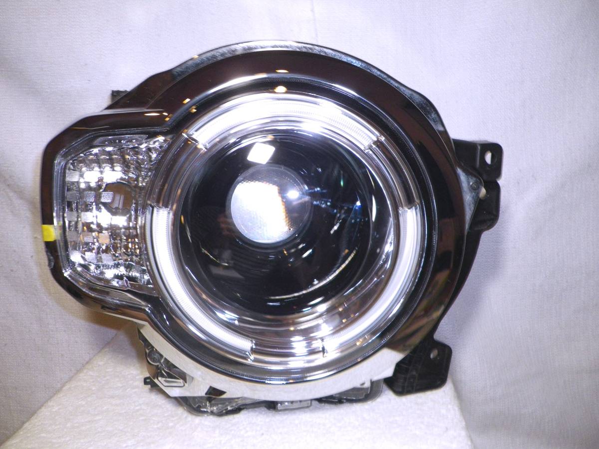 E14 レンズ面美品 ステー破損ナシ 打刻2L LED ハスラー MR52S MR92S 右