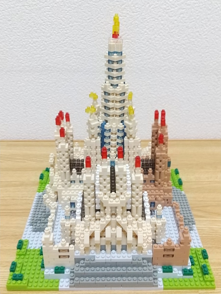 組立済 ナノブロック nanoblock NB-028 世界遺産 サグラダ 組立済 ナノブロック nanoblock NB-028 世界遺産 サグラダ