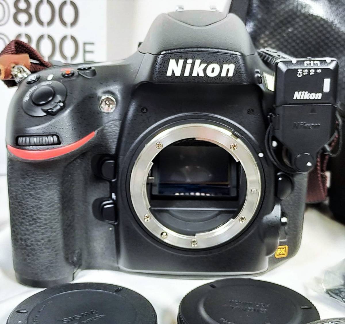極上！ニコン デジタル一眼レフカメラ D800E ボディ 動作品 付属品 カメラ Nikon シグマ TC-1401 レンズ ケース付 MC-30 MH-25 FZN49A2201_画像1