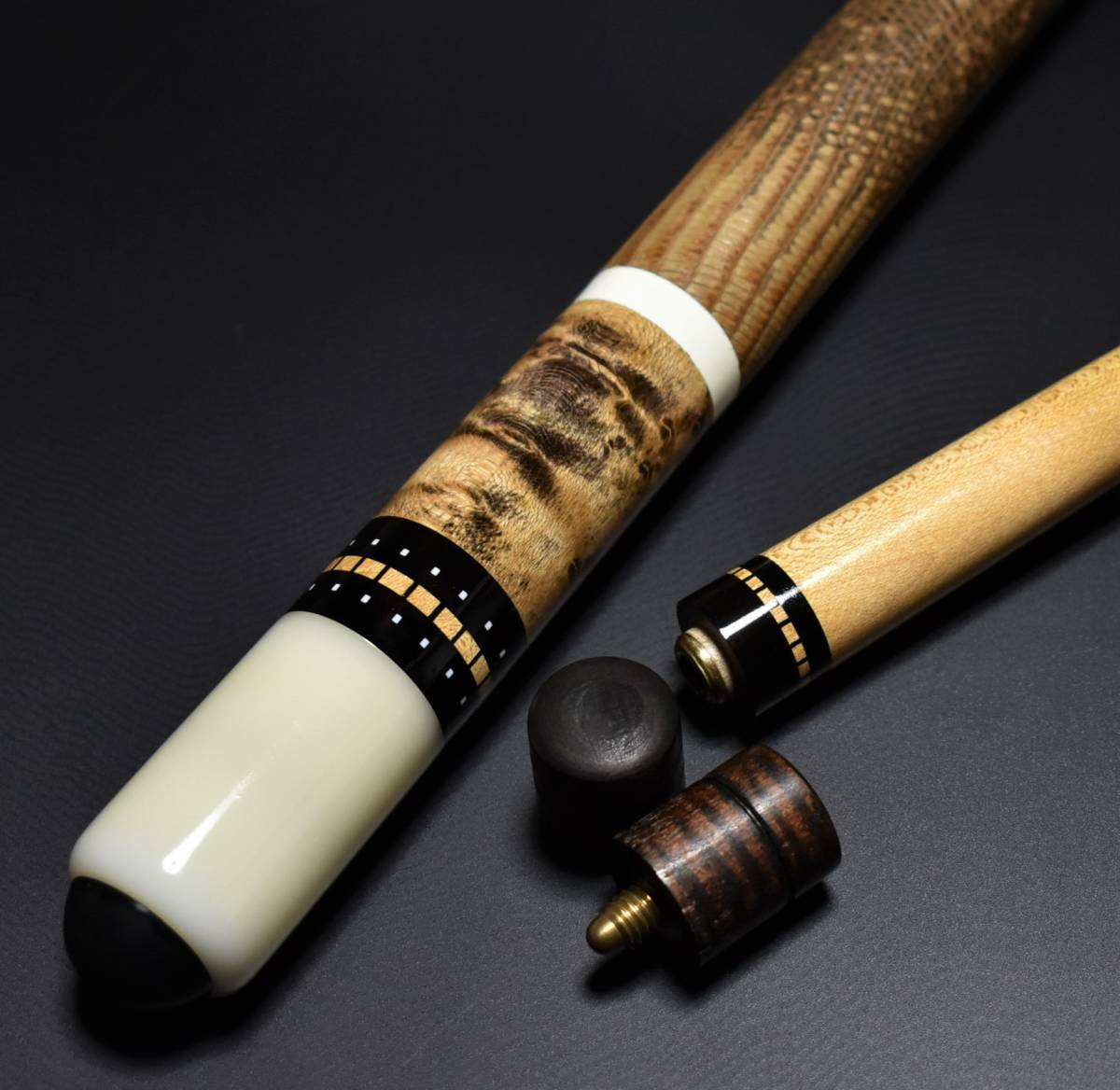まろんのぱぱ☆良品☆ヴィンテージカスタムキュー☆18山☆吉村 まろんのぱぱ☆良品☆ヴィンテージカスタムキュー☆18山☆吉村