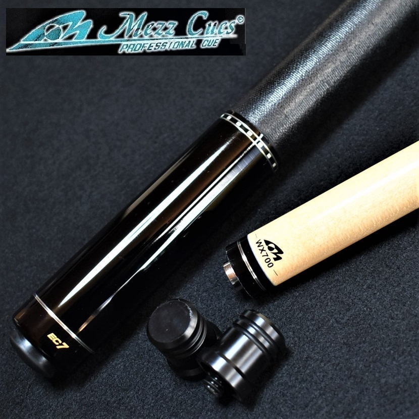 即決◆ Mezz Cue メッヅ EC7-K ジョイントキャップ付き 反りなし美品★_画像1