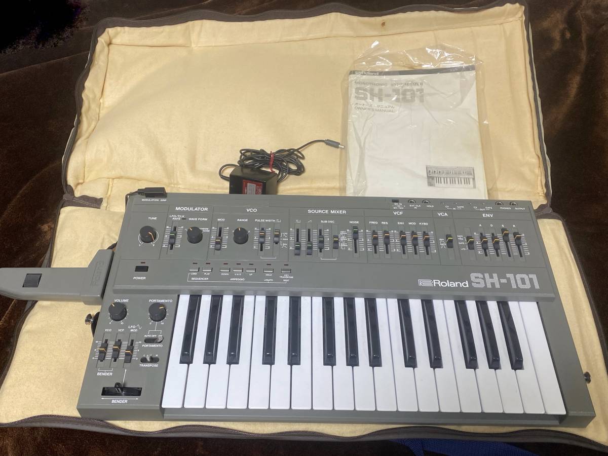 希少】Roland ローランド シンセサイザー SH-101 モジュレーション