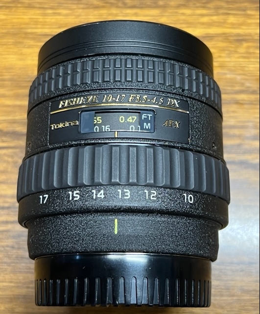 Tokina AT-X 107 DX Fisheye 10-17mm F3.5-4.5 ニコン用 魚眼ズーム