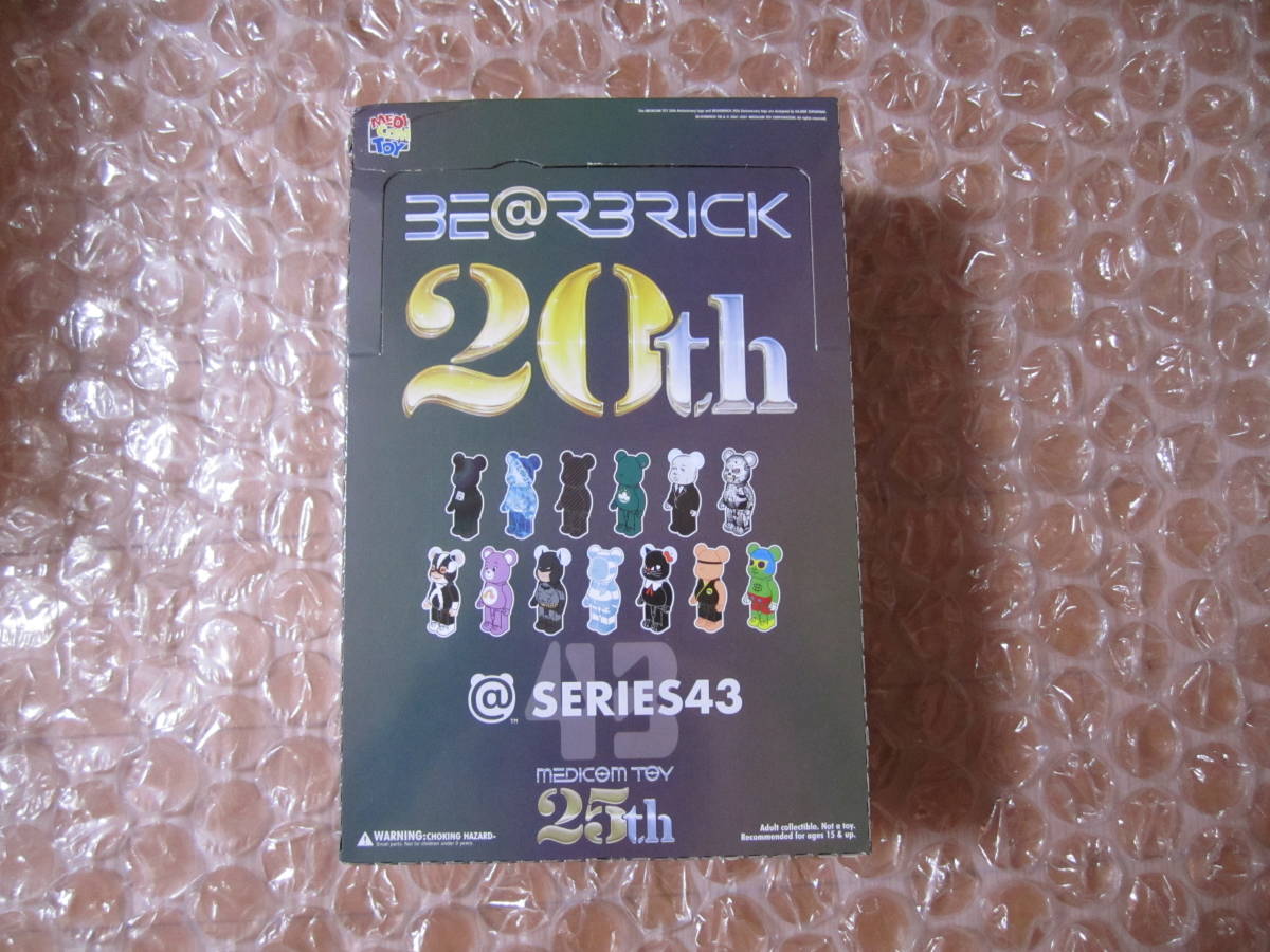 BE@RBRICK SERIES 43 1BOX 24個入り ベアブリック誕生20周年 