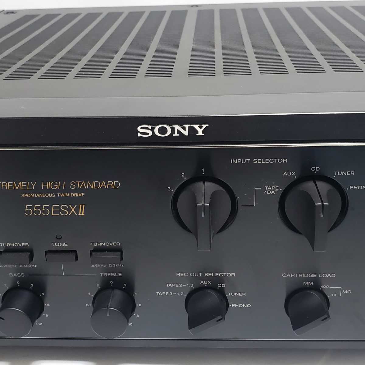 極美品 SONY TA-F555ESXⅡ プリメインアンプ ソニー オーディオ機器