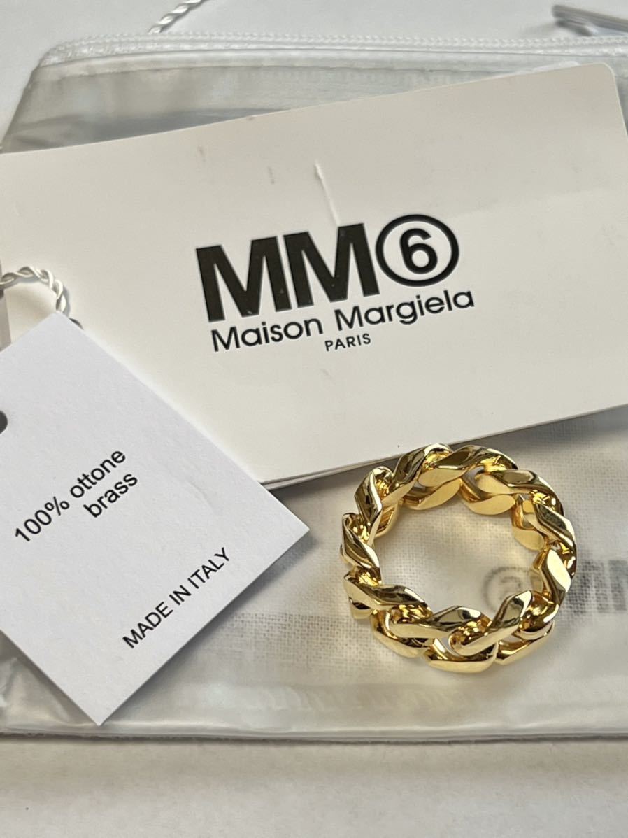 純正直営店 Maison Lサイズ 指輪 メゾンマルジェラ Margiela リング