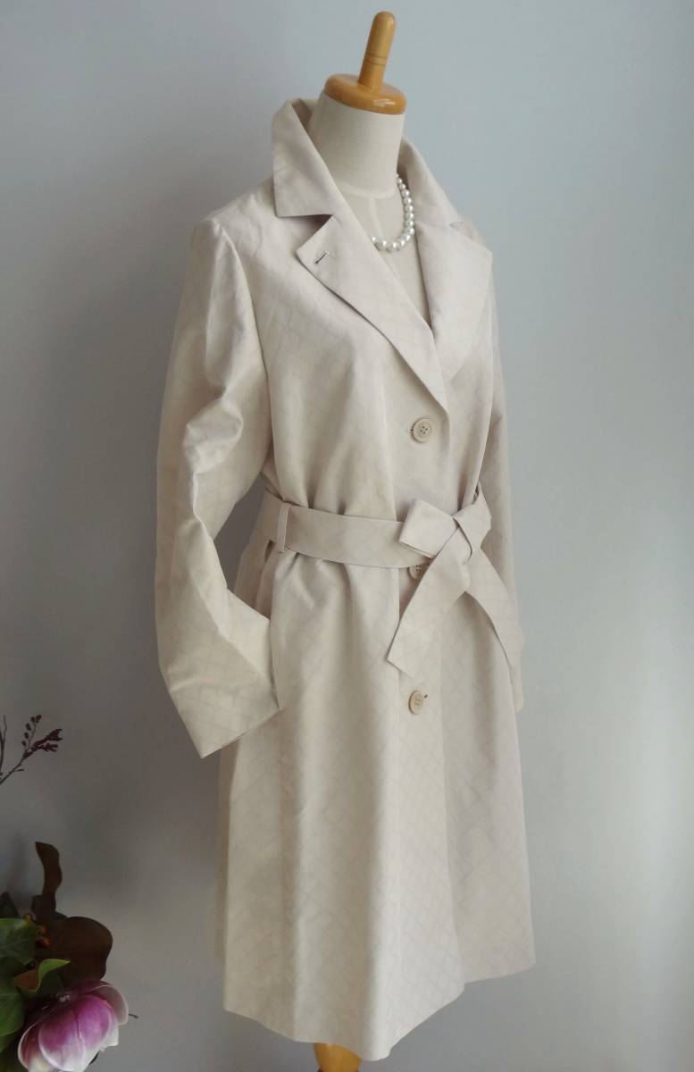 新品 ハナエモリHANAE MORI 13万3千円9号ジーンズ地ワンピーススーツ