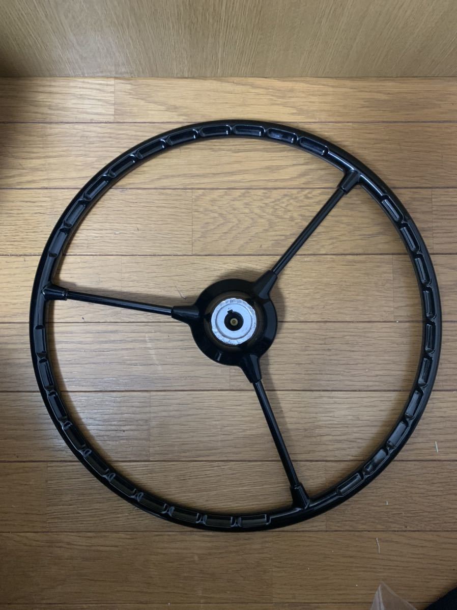vwステアリングホイール ワーゲンバス バーンドアスタイル ブラック