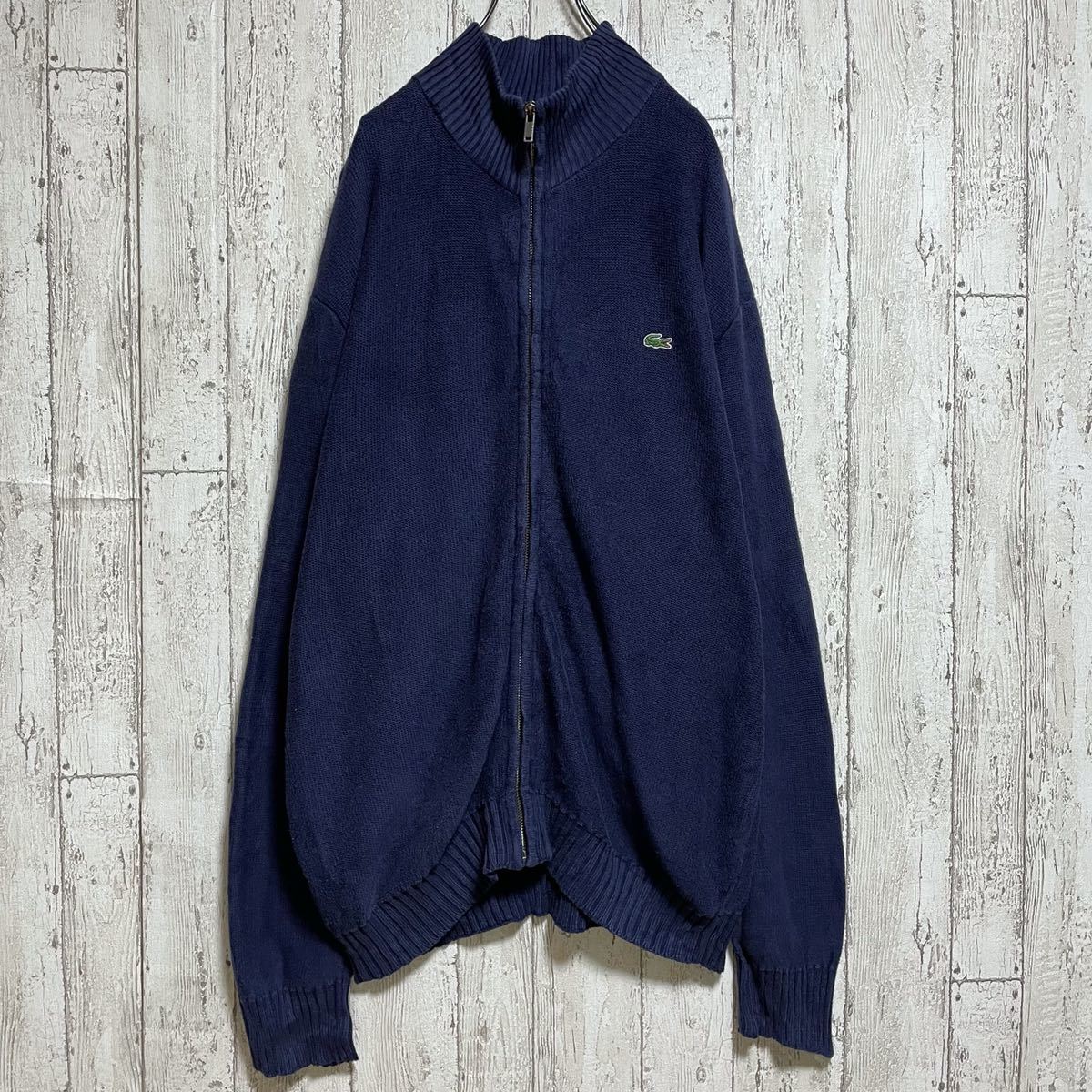 人気ブランド】 ラコステ LACOSTE ジップアップニット 5 人気ブランド】 ラコステ LACOSTE ジップアップニット 5