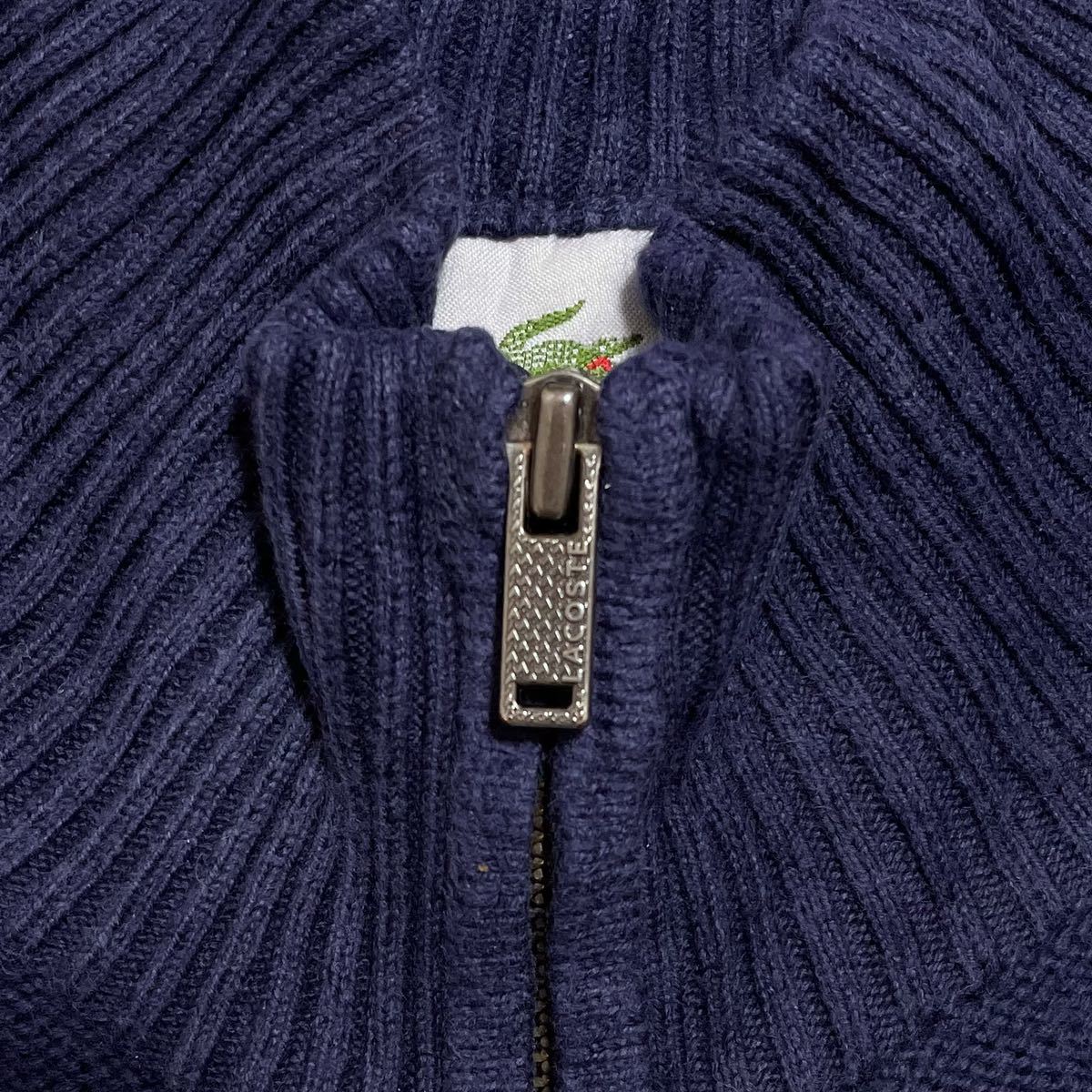 人気ブランド】 ラコステ LACOSTE ジップアップニット 5 人気ブランド】 ラコステ LACOSTE ジップアップニット 5