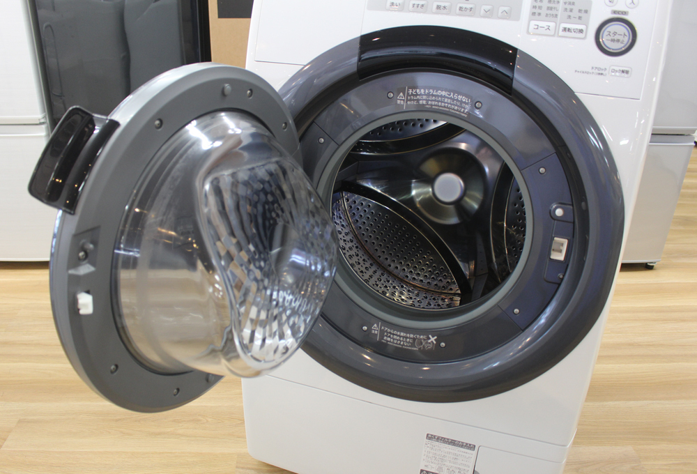 の通販なら ドラム式洗濯機　7kg 国産 2018年製　SHARP 乾燥3.5kg 洗濯機